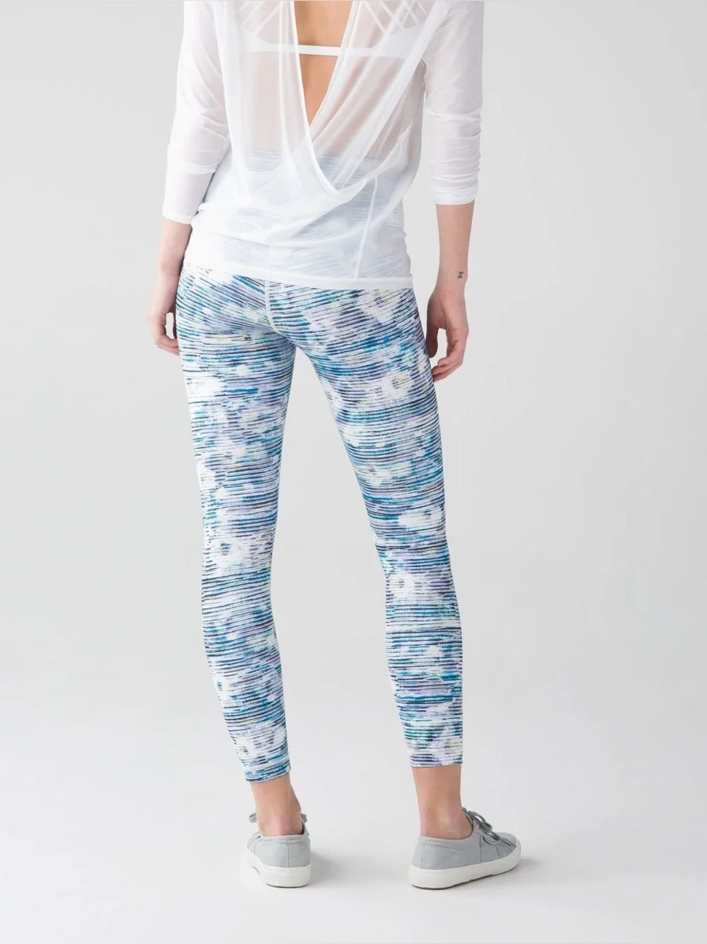 Lululemon High Times crop Pant Blurry Belle Multi